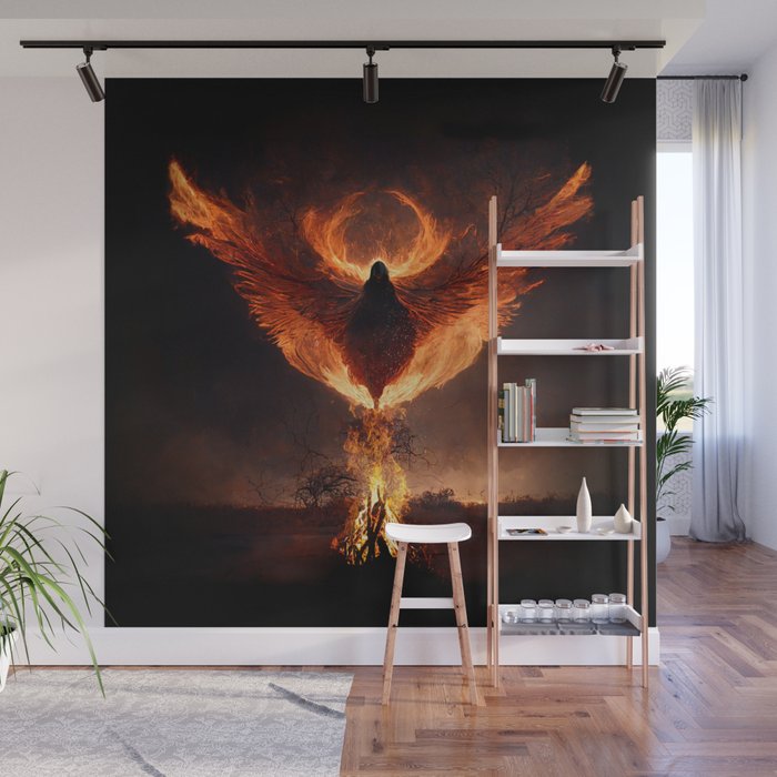 Rising From The Ashes Wall Mural