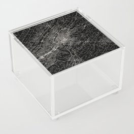 Knoxville City Map Poster - USA Acrylic Box