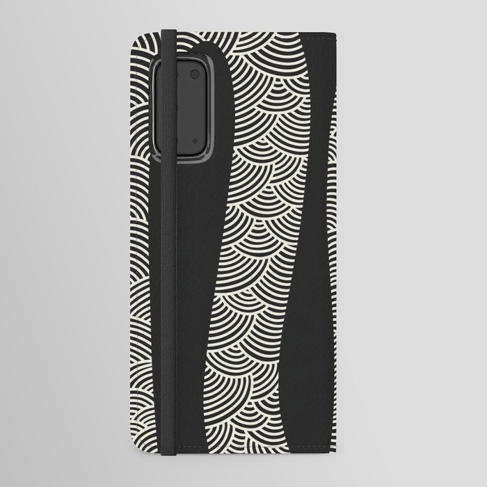 Abstract patterned snake 3 Android Wallet Case