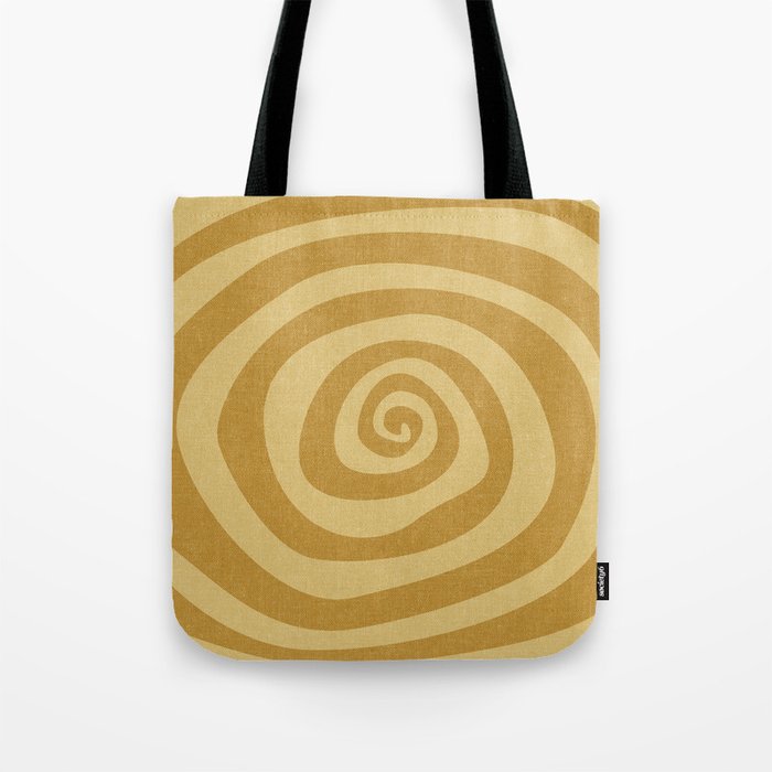 boho hypnosis - mustard Tote Bag