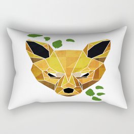 Geometric Fox  Rectangular Pillow