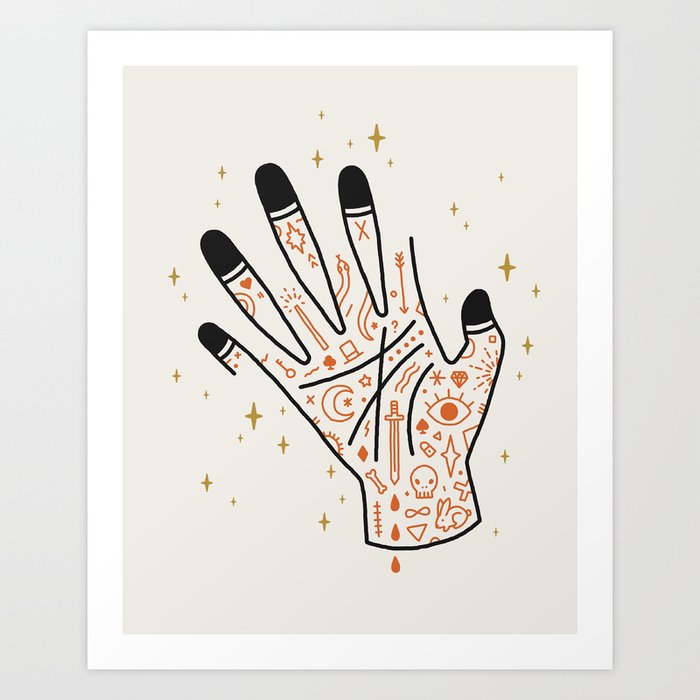 Sleight of Hand Art Print by Camille Chew | Society6