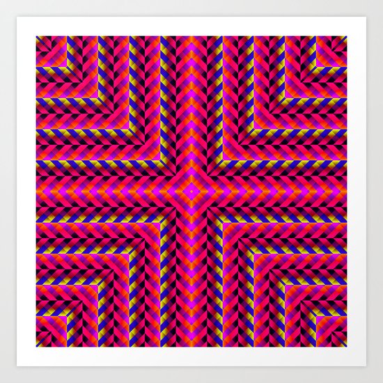Pink Art Print