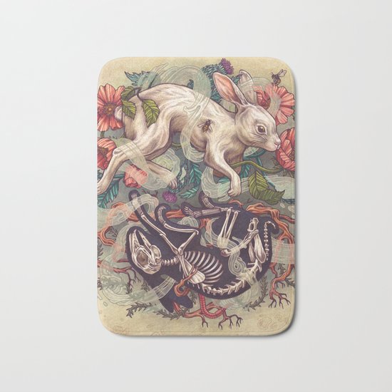 Dust Bunny Bath Mat
