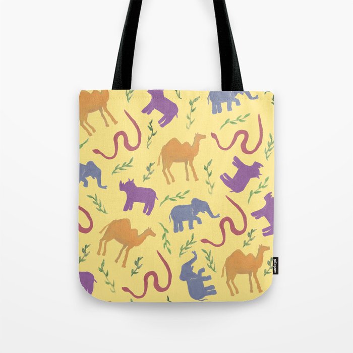 Animal colorfulness Tote Bag