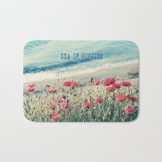 Sea of Poppies Bath Mat