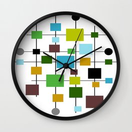 Mid-Century Modern Art 1.3.2 Wall Clock