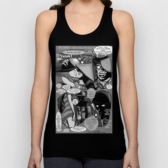 Bird of Steel Comix – #8 of 8 - (Society 6 POP-ART COLLECTION SERIES) Unisex Tank Top