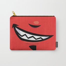 Devilish Grin Cartoon Mouth Carry-All Pouch