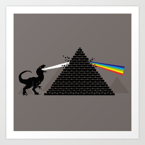 Pyramidism Art Print