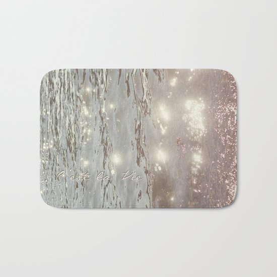C'est La Vie II Bath Mat