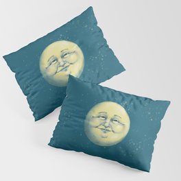 Vintage Moon Pillow Sham