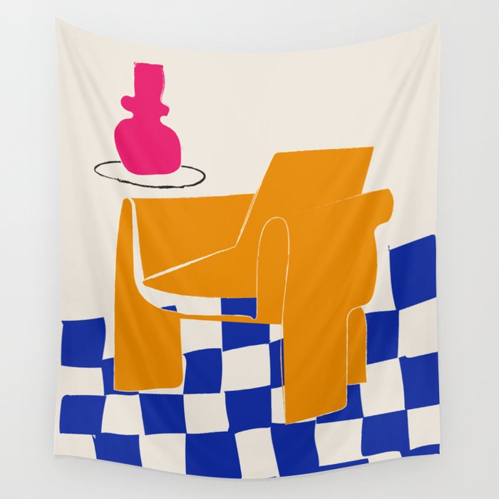 Chair Wall Tapestry