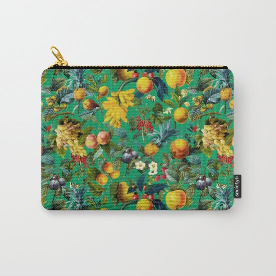 Fruit Pattern Carry-All Pouch