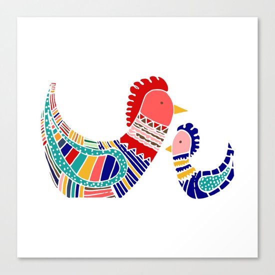 Rooster Canvas Print