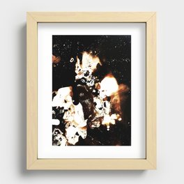 Abstract Chemigram No.4 Recessed Framed Print