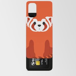 Red Ferret Block Android Card Case