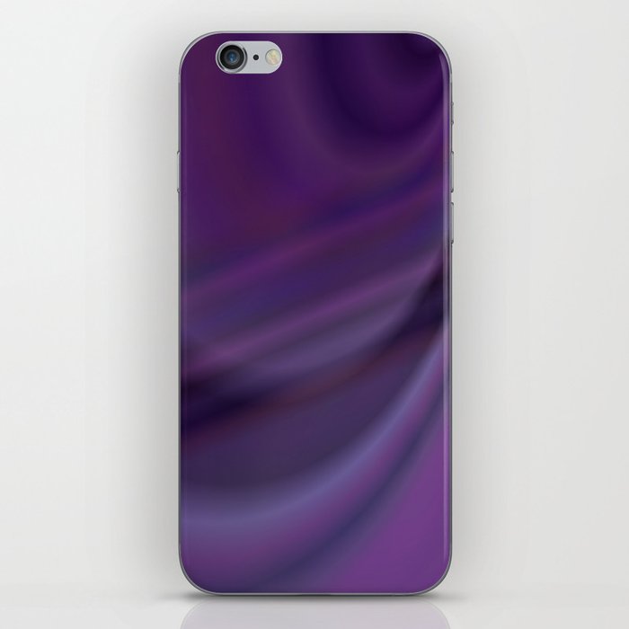 Purple abstract iPhone Skin