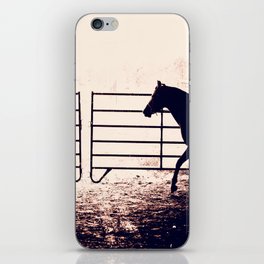 Horse Silhouette iPhone Skin