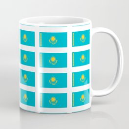flag of Kazakhstan -Kazakhstan,Kazakh,Қазақстан,Казахстан,Kazakhstani,Astana. Coffee Mug