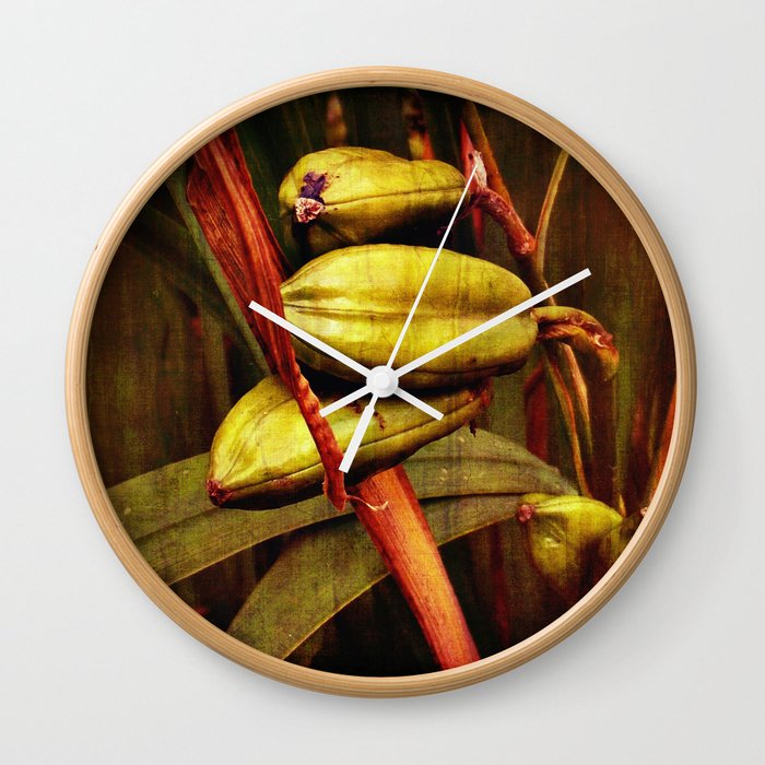 Hanging over the pond Wall Clock