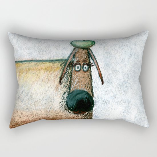 Careful Rectangular Pillow