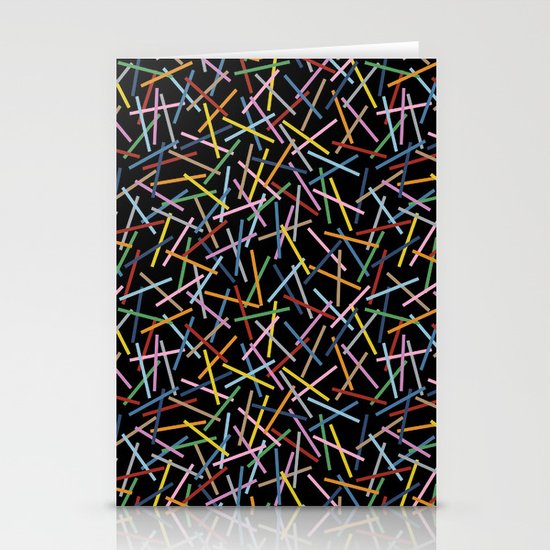 Kerplunk Black 2 Stationery Cards
