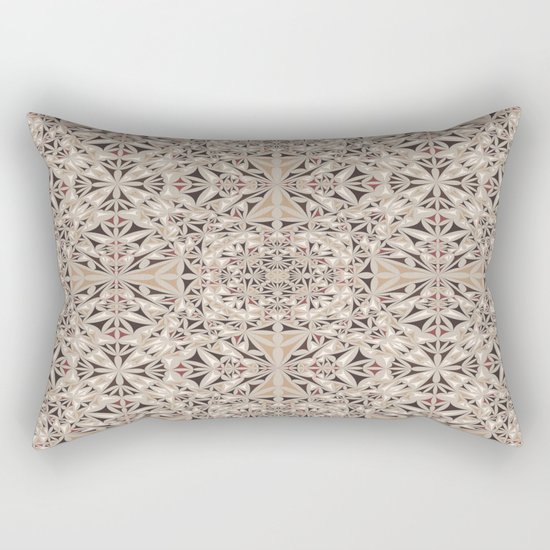 Cappuccino pattern Rectangular Pillow