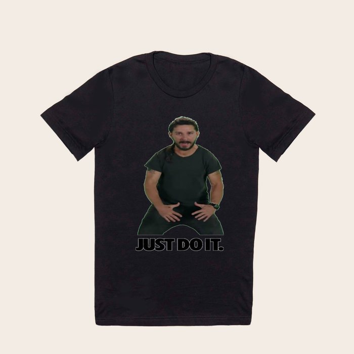Shia LaBeouf Just Do It Long Sleeve T Shirt by John Edward Society6