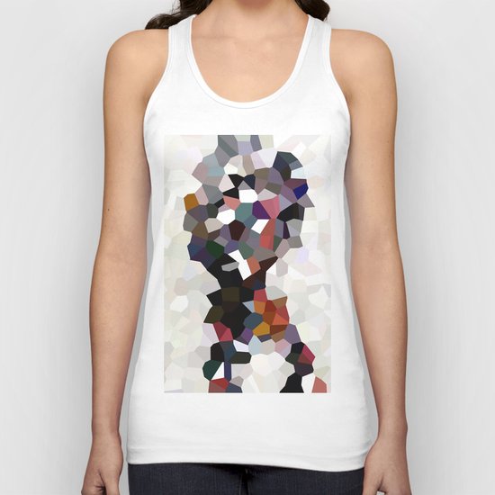 Geometric Anatomy Unisex Tank Top
