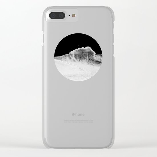 foam Clear iPhone Case