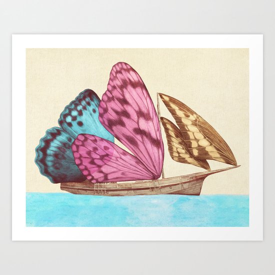 The Voyage (option) Art Print