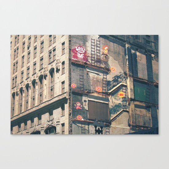 Building Kong Canvas Print