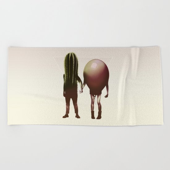 Couple Beach Towel