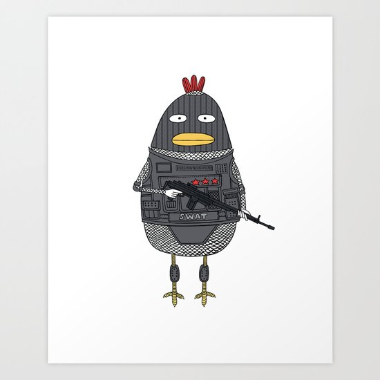 S.W.A.T. Art Print