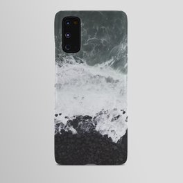 Black Lava Rock Beach | Iceland Android Case