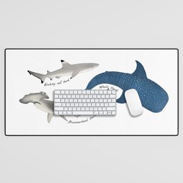 Shark Trio Desk Mat
