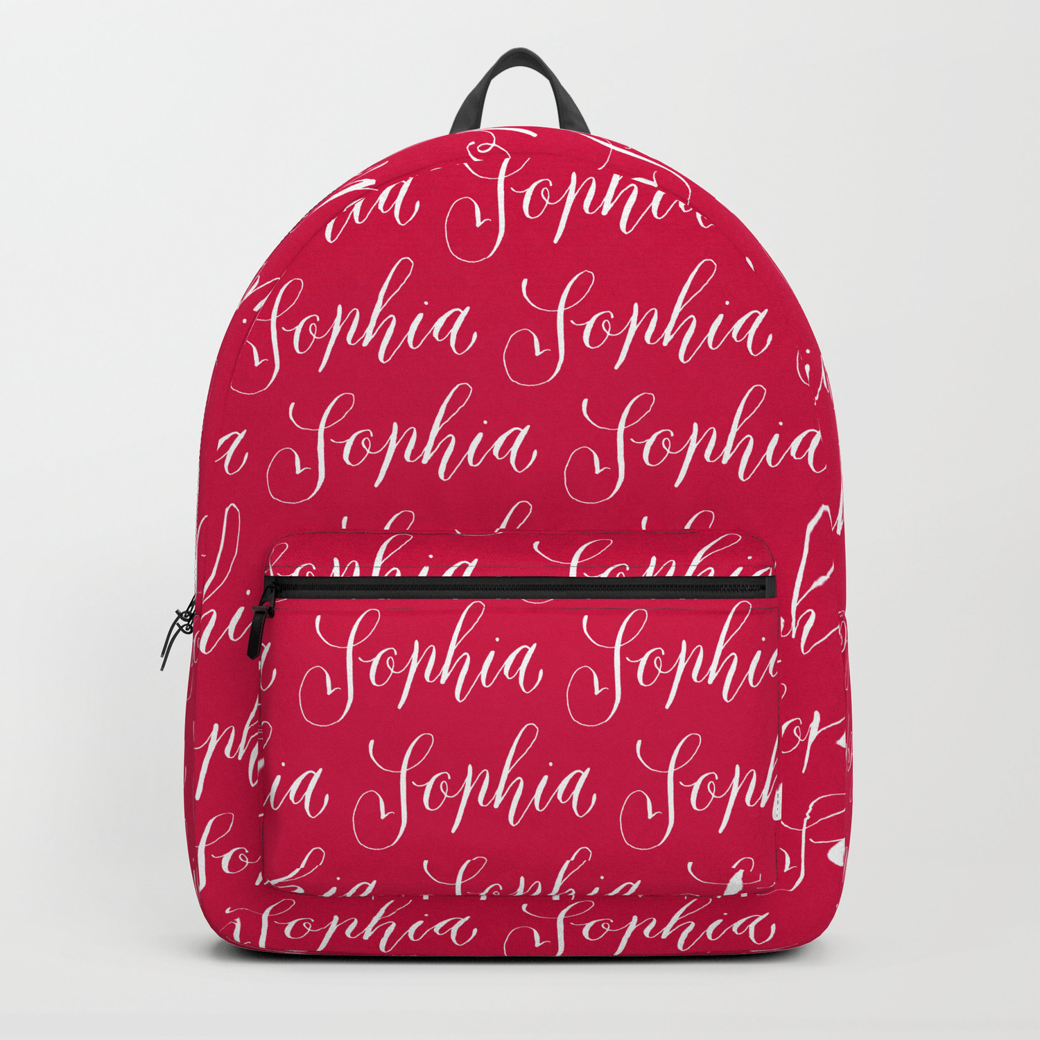 Sophia Modern Calligraphy Name Design Backpack By Chee Society6