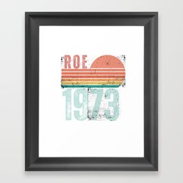 ROE 1973 Framed Art Print