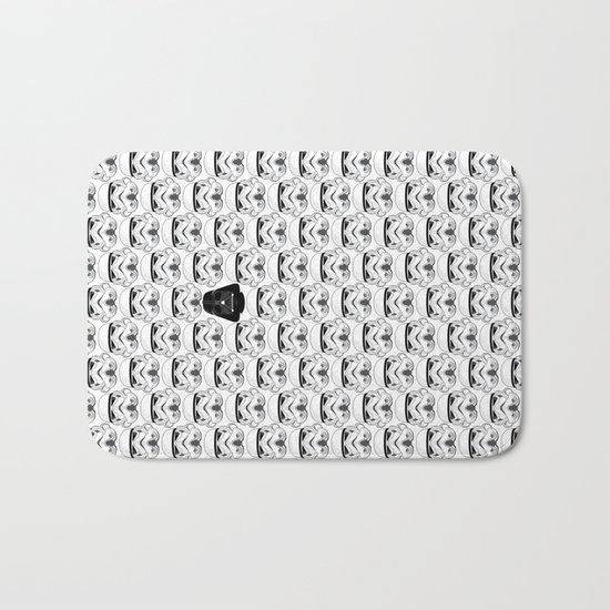 Stormtrooper pattern Bath Mat