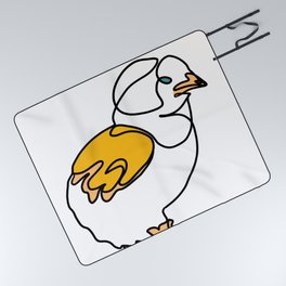 Baby chicken line artwork Picnic Blanket | Easterchicken, Linechicken, Abstractchicken, Chickenillustration, Digitaldrawing, Digitalchicken, Linebabychicken, Digitalillustration, Digital, Abstractartwork 