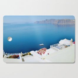 Santorini, Greece, Ocean Views Cutting Board