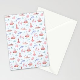 Ocean Dream Stationery Card