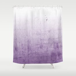 Radiant Orchid Purple Ombre Shower Curtain