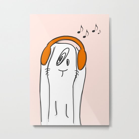 Melancholy Music Metal Print