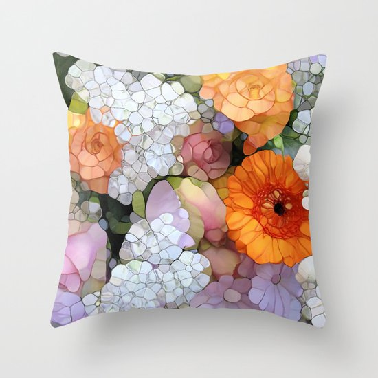 Joy is not in Things, it is in Us! Throw Pillow