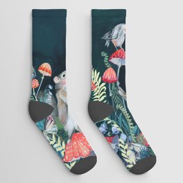 Mushroom garden Socks