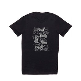 Cheetah Collection – Black T Shirt