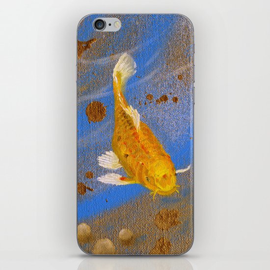 Pair of Golden Koi iPhone & iPod Skin
