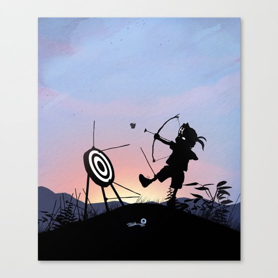 Hawkeye Kid Canvas Print